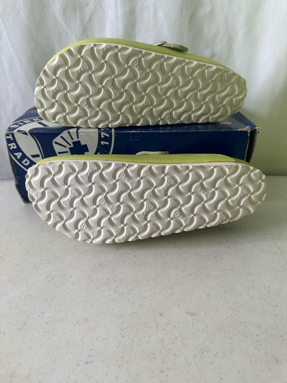 Concepts x Birkenstock Boston BS Epi Lime Clogs EU 39 US 8 New In Box - Picture 7 of 8